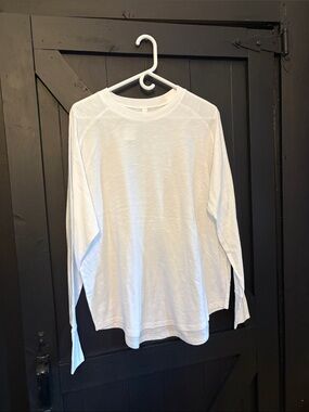 Zella White Long Sleeve Tee